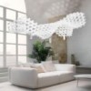 Lámpara colgante Nuvem de Slamp. Diseño único de calidad italiana.