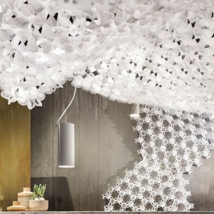 Lámpara colgante Nuvem de Slamp. Diseño único de calidad italiana.