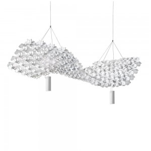 Lámpara colgante Nuvem de Slamp. Diseño único de calidad italiana.