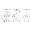 Silla AAC 153 tapizado Soft de Hay. Silla tapizada.