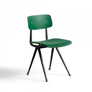Silla Result asiento tapizado Hay. Silla nórdica tapizada. Sillas de diseño.