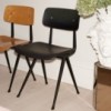 Silla Result asiento tapizado Hay. Silla nórdica tapizada. Sillas de diseño.