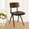 Silla Result asiento tapizado Hay. Silla nórdica tapizada. Sillas de diseño.