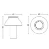 Lámpara de sobremesa PC Table de Hay. Lámparas de diseño para salones.
