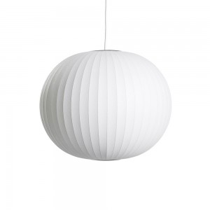 Lámpara de suspensión Nelson Ball Bubble de Hay. Lámparas de diseño para salón.