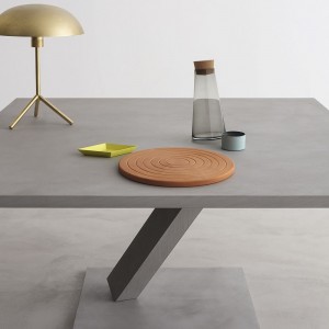 Mesa Element cuadrada Desalto. Mesa moderna de diseño. Calidad italiana.