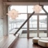 Lámpara de acero en suspensión Taraxacum de Flos Iluminación. Lámparas innovadoras.