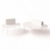 Banco Softer Than Steel de Desalto. Muebles modernos diseño italiano.