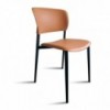 Silla Ply Tapizada Cuero Desalto. Muebles modernos de diseño italiano.