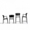 Silla Ply Tapizada Cuero Desalto. Muebles modernos de diseño italiano.