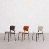 Silla Ply Tapizada Cuero Desalto. Muebles modernos de diseño italiano.