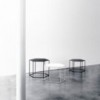Mesita Auxiliar Hexagon para salón de Desalto. Mesa de diseño italiano.