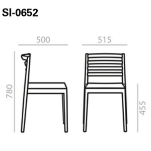 Silla Lake SI-0652 Andreu World. Modernos muebles para interiores.