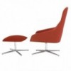 Cómodo Reposapies diseño Alya RS-1527 de Andreu World para interiores