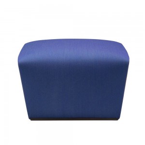 Pouf tapizado Alya RS-1529 Andreu World para interiores. Diseño moderno.