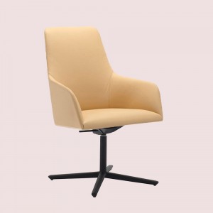 Alya SO-1473 sillón de respaldo intermedio para lugares modernos.