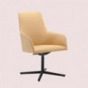 Alya SO-1473 sillón de respaldo intermedio para lugares modernos.