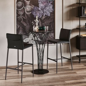 Taburete Isabel ML de Cattelan Italia. Tabureres modernos de diseño italiano.