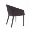 Moderno sillón Brandy SO-2996 en madera de Andreu World. Para Interiores.