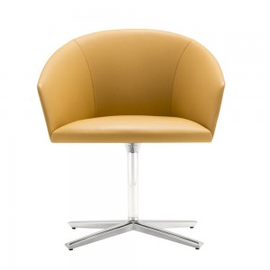 Sillón Brandy SO-2999 con sistema retornable de Andreu World para oficinas.