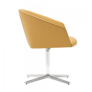 Sillón Brandy SO-2999 con sistema retornable de Andreu World para oficinas.