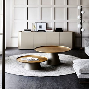 Mesa auxiliar Amerigo de Cattelan Italia. Mesa auxiliar con diseño moderno y elegante.
