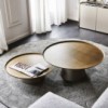 Mesa auxiliar Amerigo de Cattelan Italia. Mesa auxiliar con diseño moderno y elegante.