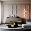 Mesa auxiliar Amerigo de Cattelan Italia. Mesa auxiliar con diseño moderno y elegante.