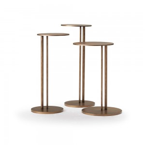 Mesa auxiliar Sting Brushed de Cattelan Italia. Mesas auxiliares de diseño.