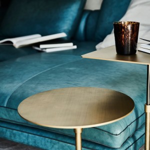 Mesa auxiliar Step de Cattelan Italia. Mesas de diseño. Mesas auxiliares.