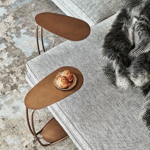 Mesa auxiliar Yago de Cattelan Italia. Mesas auxiliares  de diseño moderno.