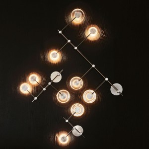 Lámpara colgante Circuit de Cattelan Italia. Iluminación de diseño moderno.