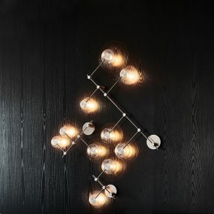 Lámpara colgante Circuit de Cattelan Italia. Iluminación de diseño moderno.