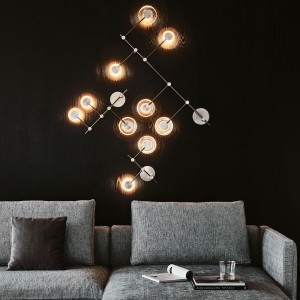 Lámpara colgante Circuit de Cattelan Italia. Iluminación de diseño moderno.