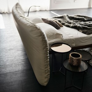 Cama Marlon de Cattelan Italia. Mobiliario de diseño. Camas de dos plazas.
