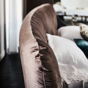 Cama Marlon de Cattelan Italia. Mobiliario de diseño. Camas de dos plazas.