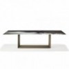 Mesa Dragon CrystalArt de Cattelan Italia. Mesa de comedor. Mesas de cristal.