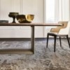Mesa Dragon Keramik Premium de Cattelan Italia. Mesas modernas de comedor.