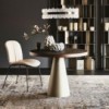 Mesa Saturno Keramik Bistrot de Cattelan Italia. Mesa de cerámica. Mesas modernas.