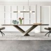 Mesa Stratos Keramik Premium de Cattelan Italia. Mesa de cerámica modernas.