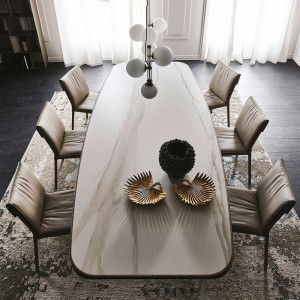 Mesa Stratos Keramik Premium de Cattelan Italia. Mesa de cerámica modernas.