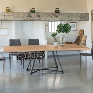 Mesa Big Bang Rectangular Madera de Ingenia. Mesas para comedor o salón.