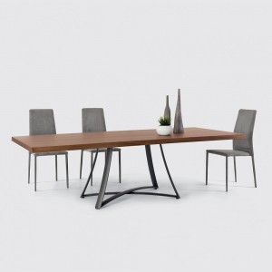 Mesa Big Bang Rectangular Madera de Ingenia. Mesas para comedor o salón.