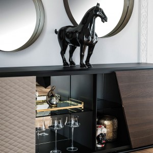 Mueble TV Aston de Cattelan Italia. Mobiliario de diseño. Muebles de TV.