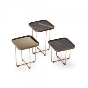 Mesita Benny de Cattelan Italia. Mobiliario de diseño. Mesas auxiliares.