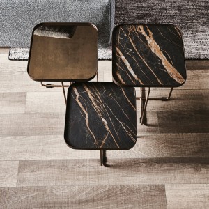 Mesita Benny de Cattelan Italia. Mobiliario de diseño. Mesas auxiliares.