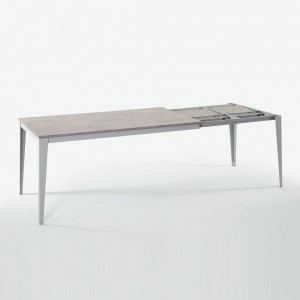 Mesa Dom Extensible Melamina de Ingenia. Mesas extensibles para comedor.