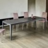 Mesa Dom Extensible Cerámica o Mármol de Ingenia. Mesas extensibles modernas.
