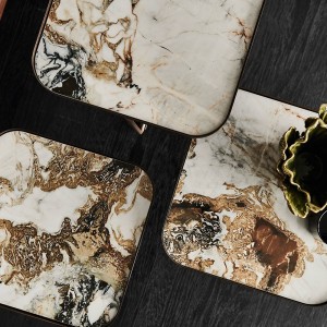 Mesa auxiliar Benny Keramik Cattelan Italia. Mesas auxiliares de diseño.