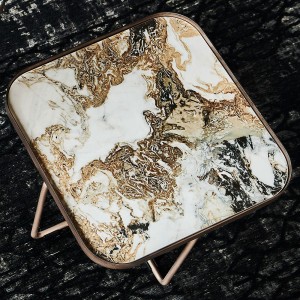Mesa auxiliar Benny Keramik Cattelan Italia. Mesas auxiliares de diseño.